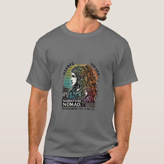 Narrative Nomad T Shirt (Framsida)