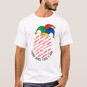 Narren Hatt Första April Foto T Shirt