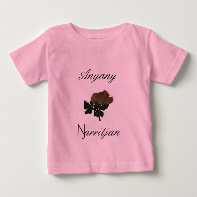 Ŋarritjan - bebisdräkt tee shirt (Framsida)