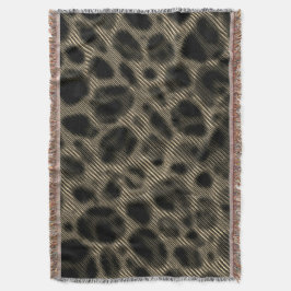 Narrow beige rand och underliga mörkar filt