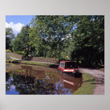 Narrow Boat Peak Forest Canal Marple