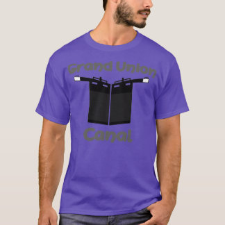 Narrow Boating Grand Union Canal T Shirt