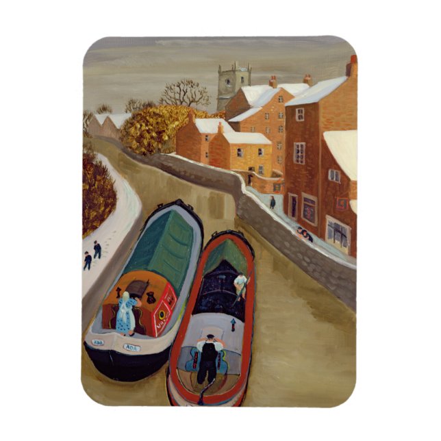 Narrow Boats Magnet (Vertikal)