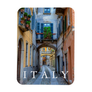 Narrow City Street, Italien Magnet