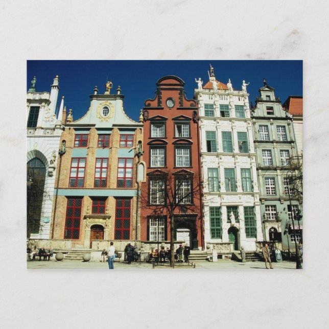 Narrow Houses vykort (Framsida)