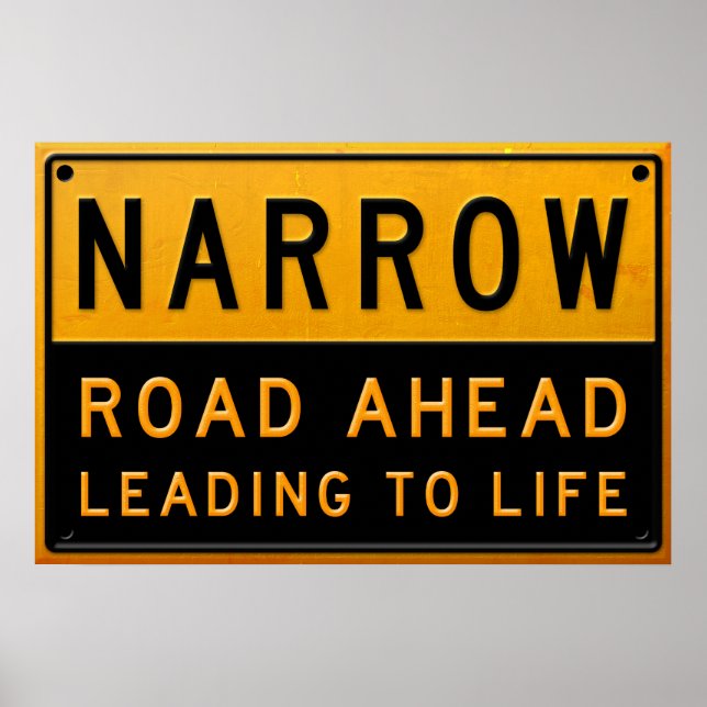 Narrow Road to Life Poster (Framsidan)