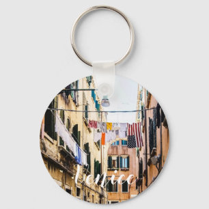 Narrow street i Venedig Nyckelring