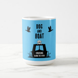 Narrowboat Canalboat Hundägare Magisk Mugg