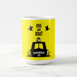 Narrowboat Canalboat Living Kaffemugg