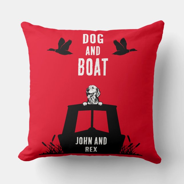 Narrowboat Canalboat Living Kudde (Framsida)