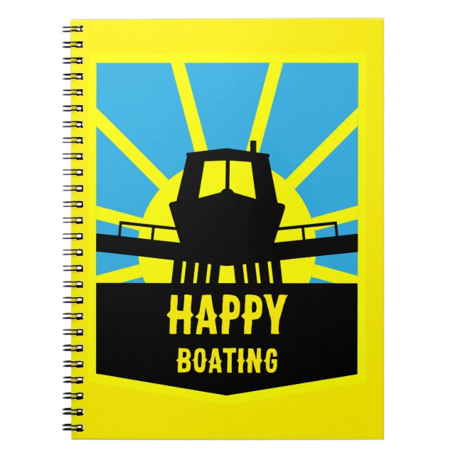 Narrowboat Gift Ideas Anteckningsbok (Framsidan)