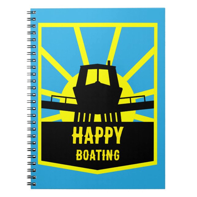 Narrowboat Gift Ideas Anteckningsbok (Framsidan)