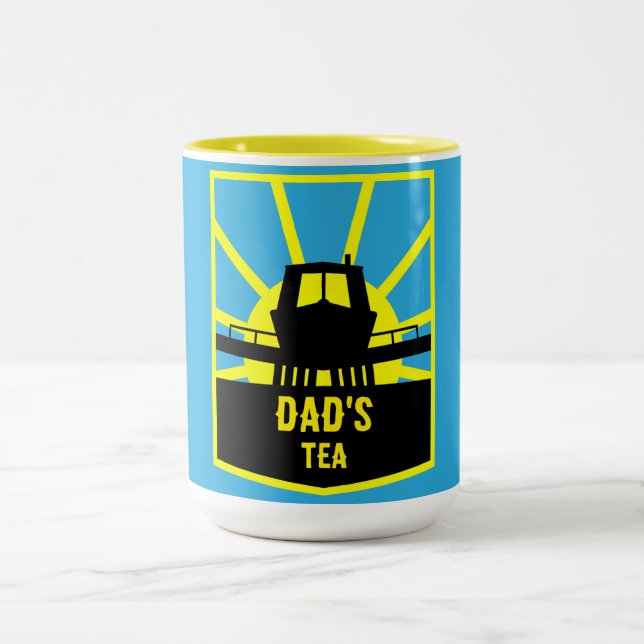 Narrowboat Gift Ideas Två-Tonad Mugg (Center)