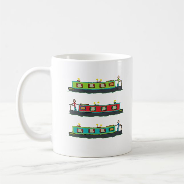 Narrowboat Kaffemugg (Vänster)