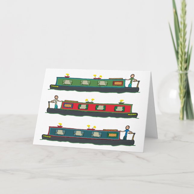 Narrowboat Kort (Framsida)