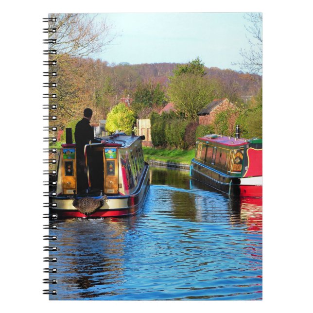 NARROWBOATS ANTECKNINGSBOK (Framsidan)