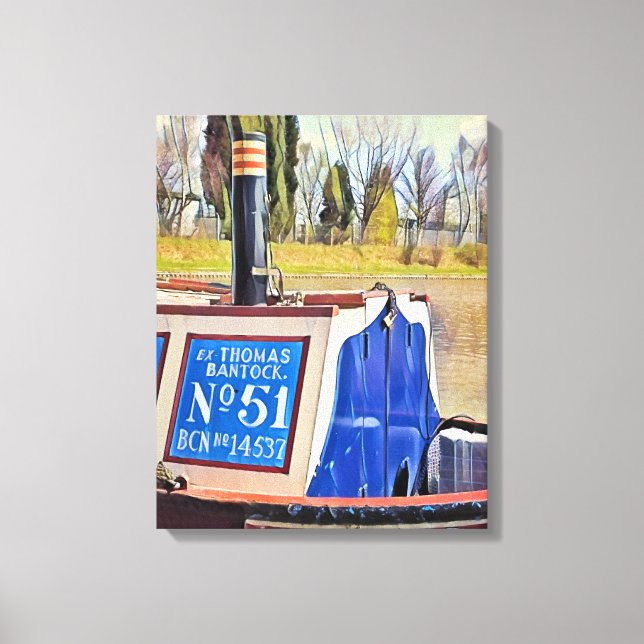 NARROWBOATS CANVASTRYCK (Framsida)