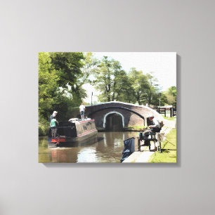 NARROWBOATS CANVASTRYCK
