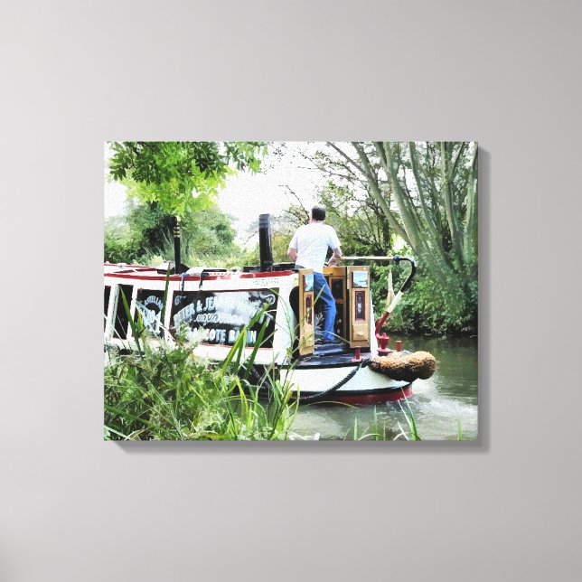 NARROWBOATS CANVASTRYCK (Framsida)