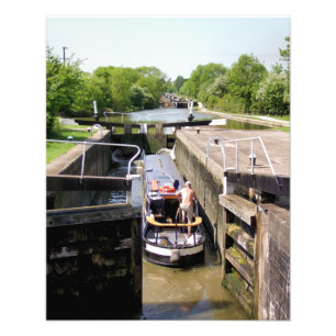 NARROWBOATS FOTO-SKRIV UT FOTOTRYCK