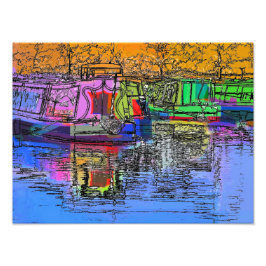 NARROWBOATS FOTOTRYCK