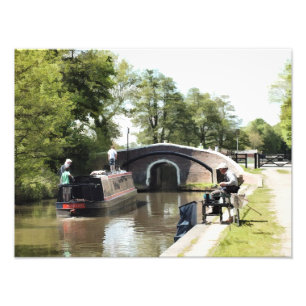 NARROWBOATS FOTOTRYCK