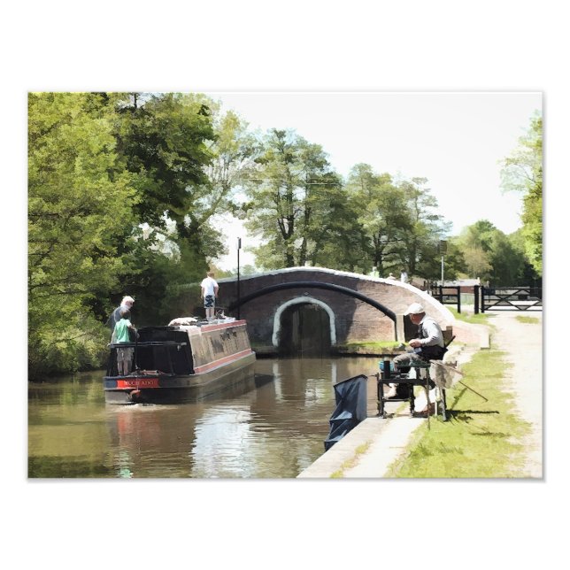 NARROWBOATS FOTOTRYCK (Framsidan)