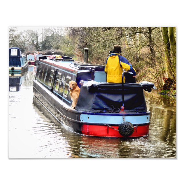 NARROWBOATS FOTOTRYCK (Framsidan)