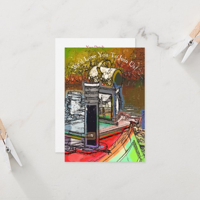 NARROWBOATS INBJUDNINGAR (Fram/Back In Situ)