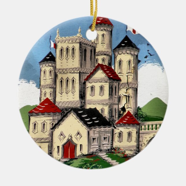 NARROWBOATS JULGRANSPRYDNAD KERAMIK (Framsidan)