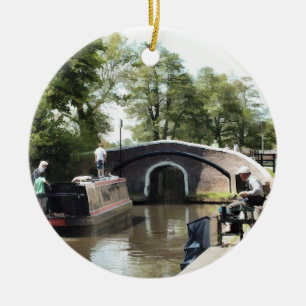 NARROWBOATS JULGRANSPRYDNAD KERAMIK
