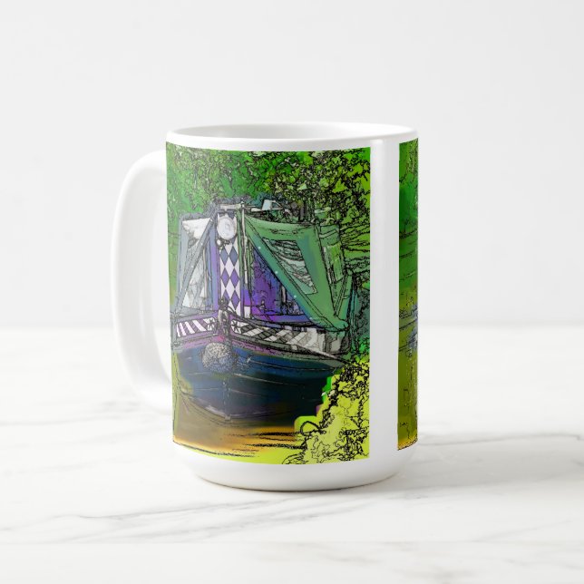 NARROWBOATS KAFFEMUGG (Framsida vänster)