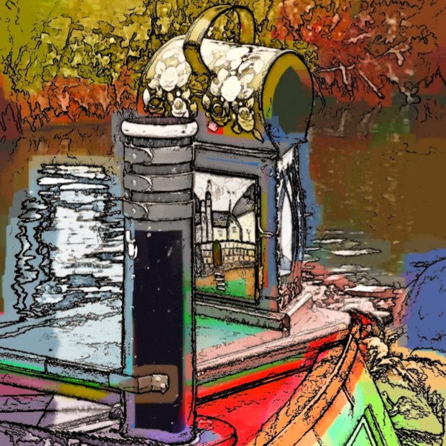 NARROWBOATS KAKELPLATTA (Skapare uppladdad)