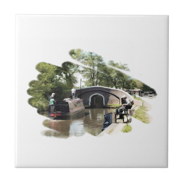 NARROWBOATS KAKELPLATTA (Framsidan)