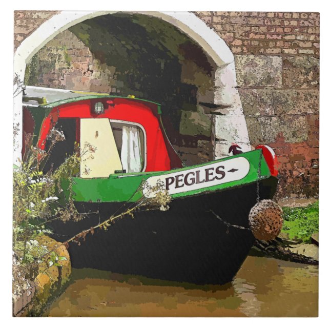 NARROWBOATS KAKELPLATTA (Framsidan)