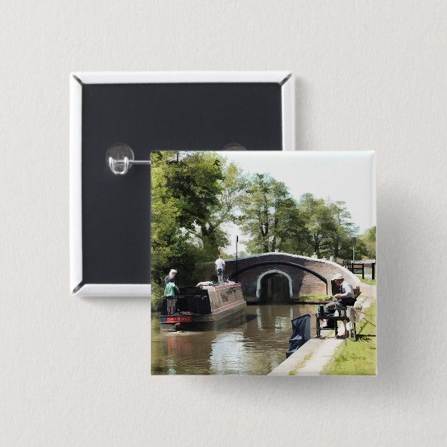 NARROWBOATS KNAPP (Framsida & baksida)