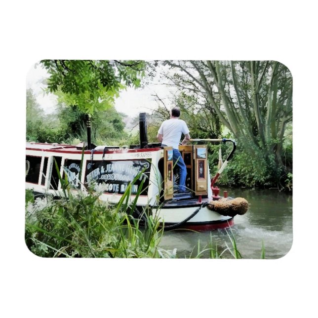 NARROWBOATS MAGNET (Horisontell)
