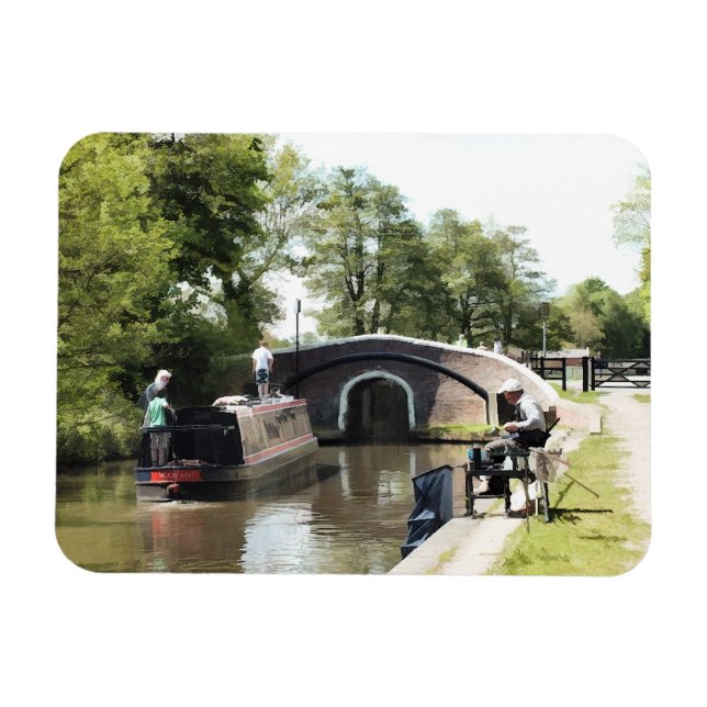 NARROWBOATS MAGNET (Horisontell)