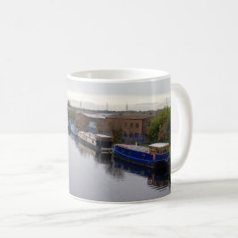 Narrowboats on the Knottingley and Goole Canal Kaffemugg