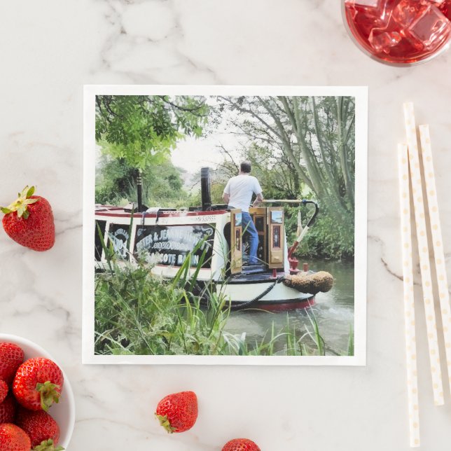 NARROWBOATS PAPPERSSERVETT (Insitu)