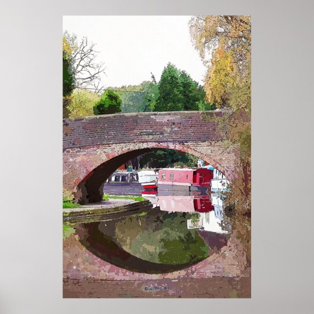 NARROWBOATS POSTER (Framsidan)