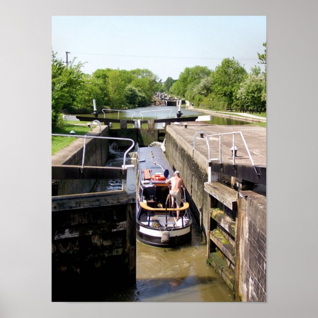 NARROWBOATS POSTER (Framsidan)