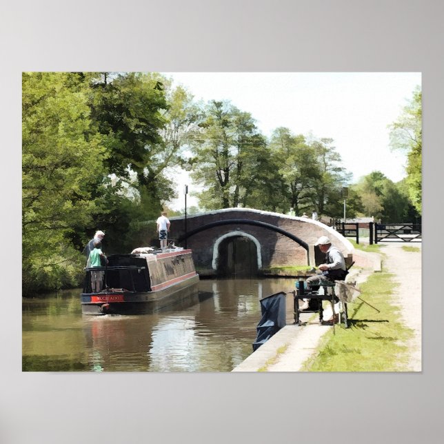 NARROWBOATS POSTER (Framsidan)