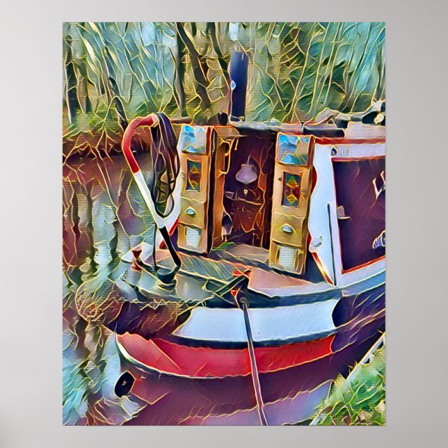 NARROWBOATS POSTER (Framsidan)