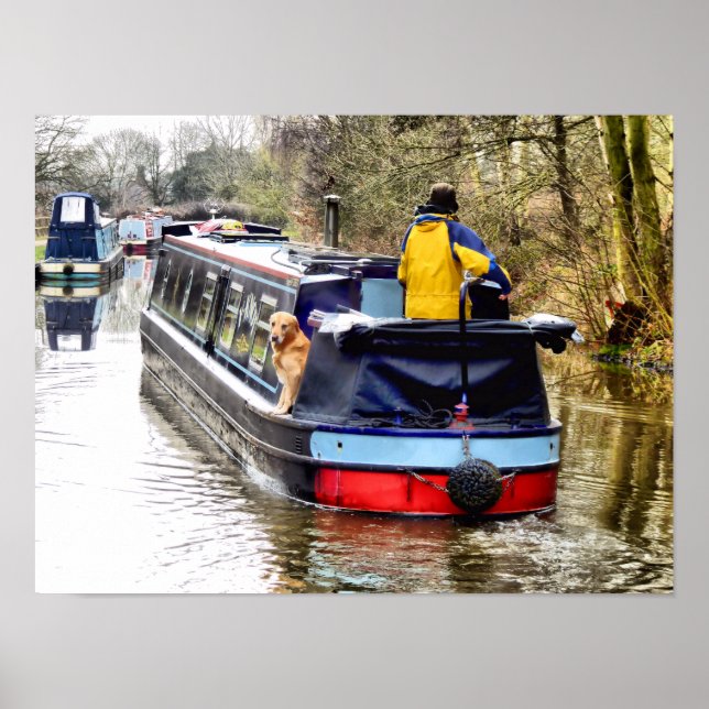 NARROWBOATS POSTER (Framsidan)