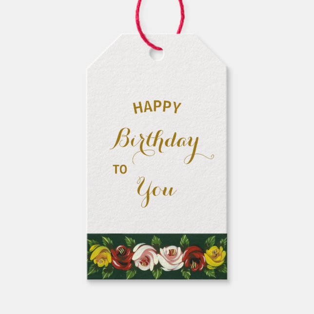 NARROWBOATS PRESENTETIKETT (Framsidan)