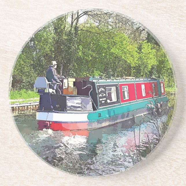 NARROWBOATS UNDERLÄGG SANDSTEN (Framsidan)