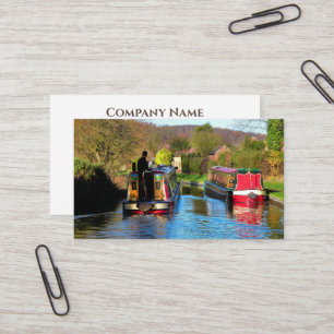 NARROWBOATS VISITKORT