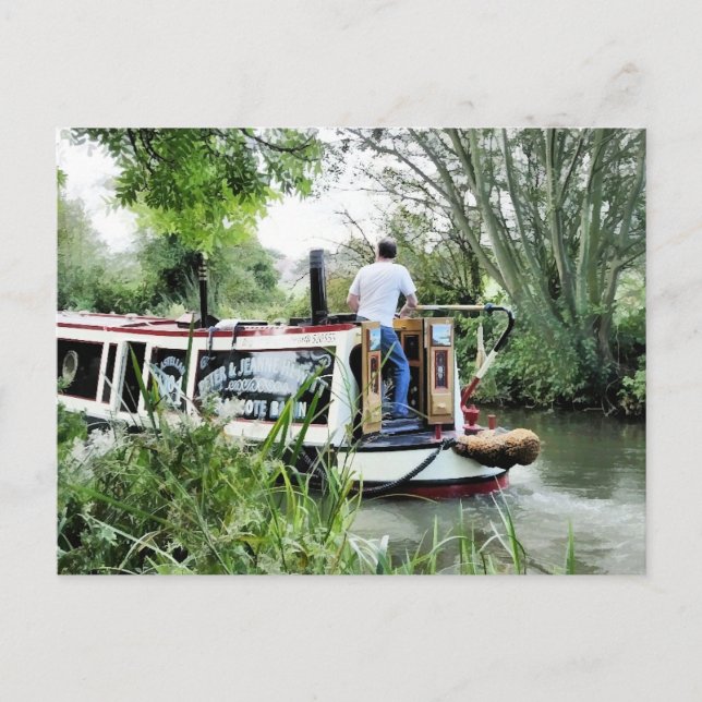 NARROWBOATS VYKORT (Framsida)