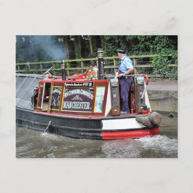 NARROWBOATS VYKORT (Framsida)